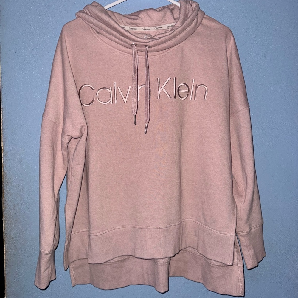 Calvin Klein Women's Pullover Cowl Neck Sweatshirt
